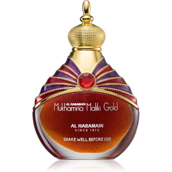 Al Haramain Al Haramain Mukhamria Maliki Gold parfumirano olje uniseks 30 ml