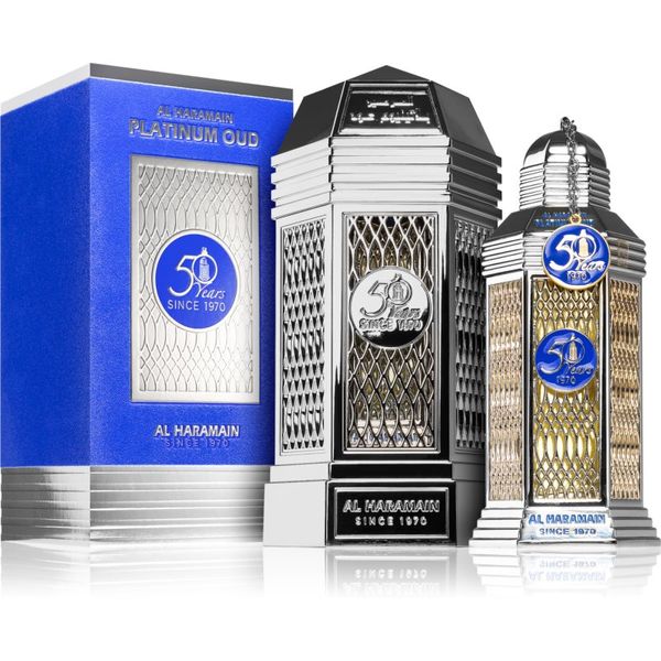 Al Haramain Al Haramain Platinum Oud 50 years parfumska voda uniseks 100 ml