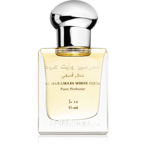 Al Haramain Al Haramain White Oudh parfumirano olje uniseks 15 ml