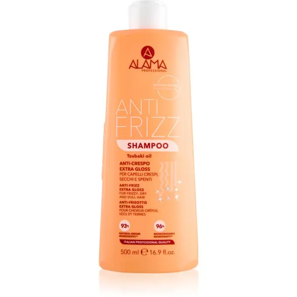 Alama Professional Alama Professional Anti Frizz Gloss Shampoo šampon proti krepastim lasem 500 ml