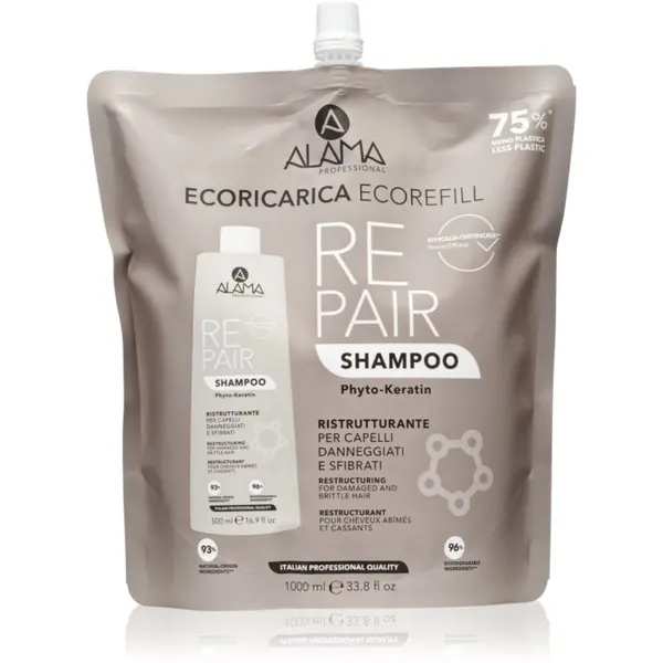 Alama Professional Alama Professional Repair Shampoo obnovitveni šampon Eco Refill 1000 ml