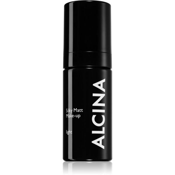 Alcina Alcina Decorative Silky Matt tekoči puder s pudrastim učinkom odtenek Light 30 ml