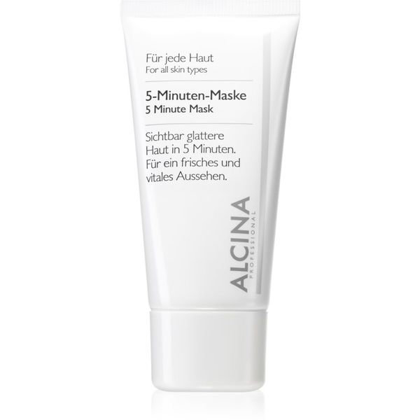 Alcina Alcina For All Skin Types petminutna maska za svež videz kože 50 ml