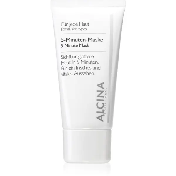 Alcina Alcina For All Skin Types petminutna maska za svež videz kože 50 ml