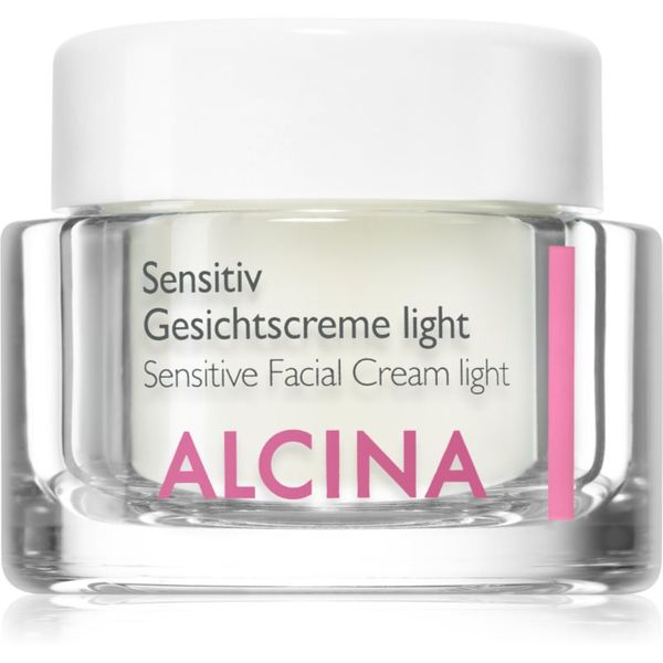Alcina Alcina For Sensitive Skin nežna krema za obraz za pomiritev in okrepitev občutljive kože 50 ml