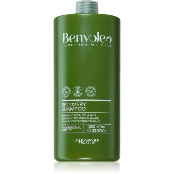 Alfaparf Milano Alfaparf Milano Benvoleo Recovery šampon za prestrukturiranje las za poškodovane lase 1000 ml