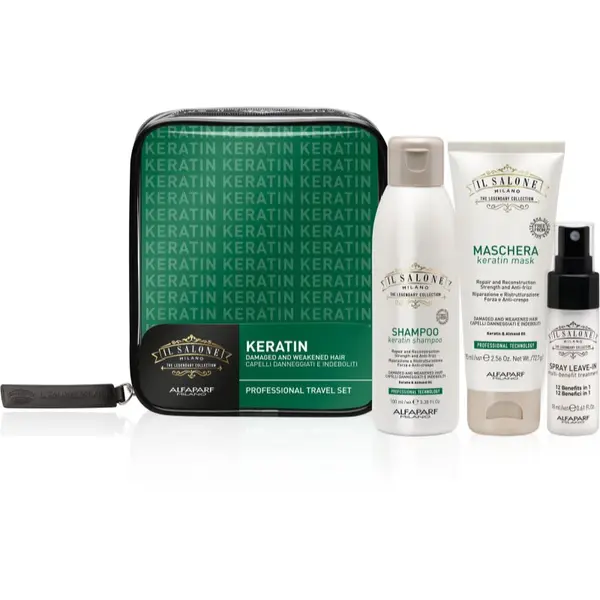 Alfaparf Milano Alfaparf Milano Il Salone Milano Keratin Potovalni set za krepitev las