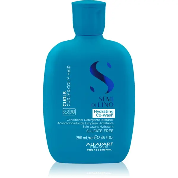 Alfaparf Milano Alfaparf Milano Semi Di Lino Curls Hydrating Co-Wash balzam za umivanje za lase in lasišče 250 ml