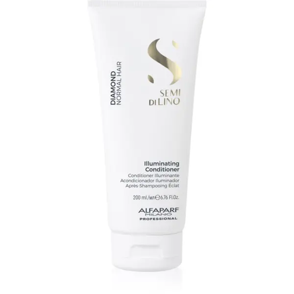 Alfaparf Milano Alfaparf Milano Semi di Lino Diamond Illuminating posvetlitveni balzam za sijaj in enostavno razčesavanje las 200 ml