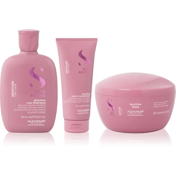 Alfaparf Milano Alfaparf Milano Semi di Lino Moisture Kit set za hidracijo in sijaj
