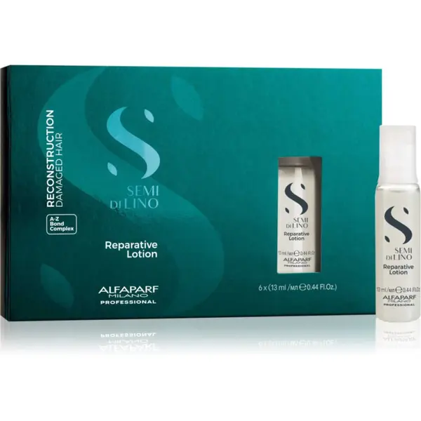 Alfaparf Milano Alfaparf Milano Semi di Lino Reconstruction Reparative nega za obnovo poškodovanih las 6x13 ml