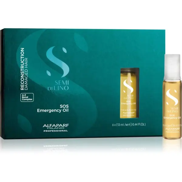 Alfaparf Milano Alfaparf Milano Semi di Lino Reconstruction Reparative negovalno olje za krepitev las 6x13 ml