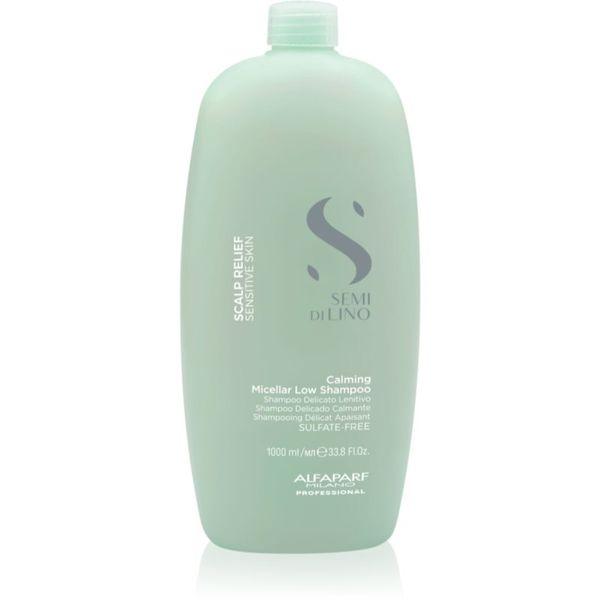 Alfaparf Milano Alfaparf Milano Semi Di Lino Scalp Relief pomirjujoči šampon za občutljivo lasišče 1000 ml