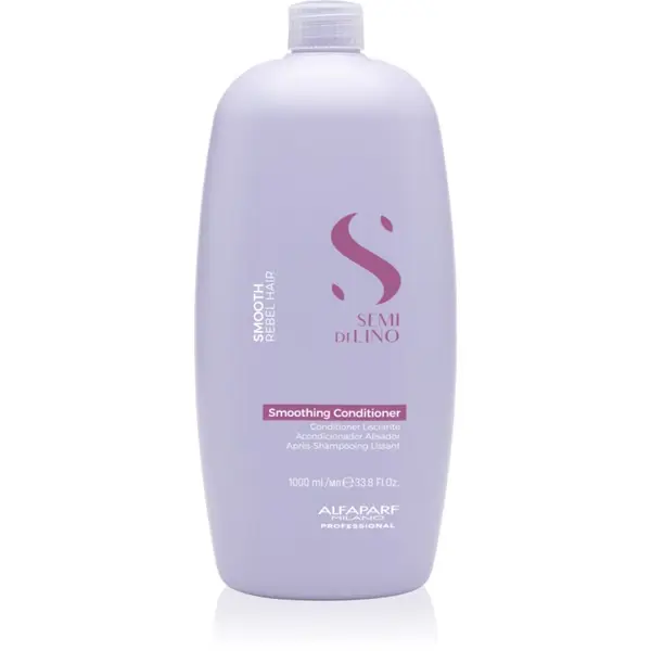 Alfaparf Milano Alfaparf Milano Semi di Lino Smooth balzam za glajenje las za neobvladljive lase 1000 ml