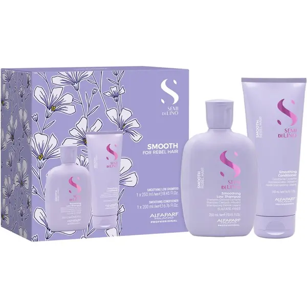 Alfaparf Milano Alfaparf Milano Semi di Lino Smooth Kit set za neobvladljive lase