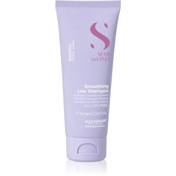 Alfaparf Milano Alfaparf Milano Semi di Lino Smooth šampon za glajenje las za neobvladljive lase 75 ml