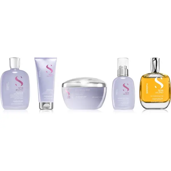 Alfaparf Milano Alfaparf Milano Semi di Lino Smooth Smoothing Kit set za neobvladljive lase