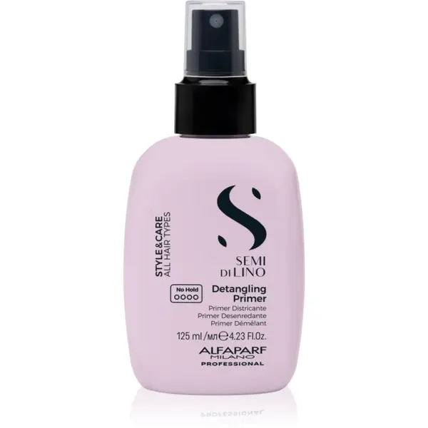 Alfaparf Milano Alfaparf Milano Semi di Lino Style&Care Detangling Primer krema za pripravo las pred oblikovanjem za lažje razčesavanje las 125 ml