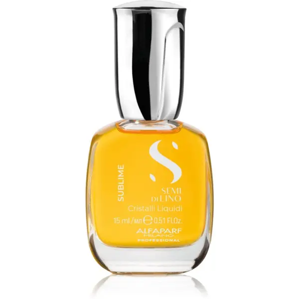 Alfaparf Milano Alfaparf Milano Semi di Lino Sublime Cristalli vlažilno olje za sijaj in mehkobo las 15 ml