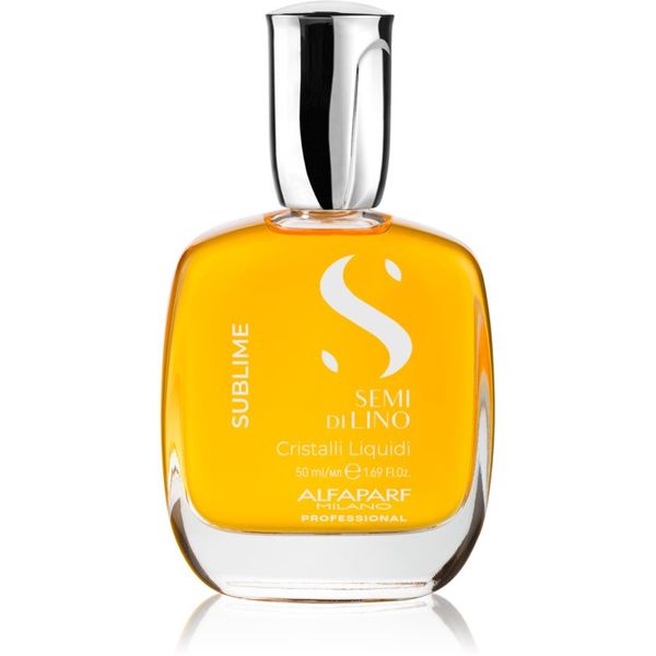 Alfaparf Milano Alfaparf Milano Semi di Lino Sublime Cristalli vlažilno olje za sijaj in mehkobo las 50 ml