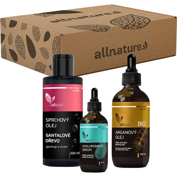 Allnature Allnature Allskin package for women darilni set za telo in obraz za ženske