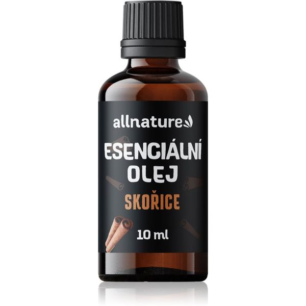 Allnature Allnature Cinnamon essential oil eterično olje s poživljajočim učinkom 10 ml