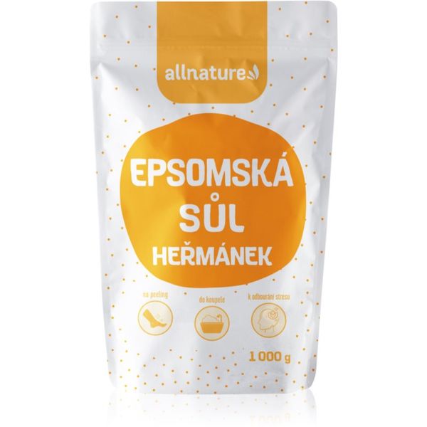 Allnature Allnature Epsom salt Chamomile sol za kopel 1000 g