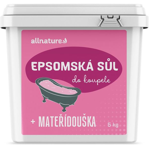 Allnature Allnature Epsom salt Motherwort sol za kopel 5000 g