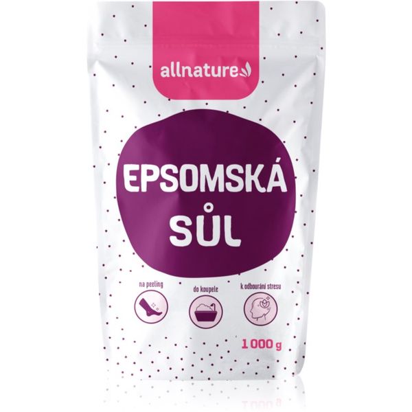 Allnature Allnature Epsom salt sol za kopel 1000 g
