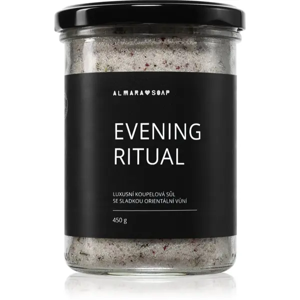 Almara Soap Almara Soap Bath Salt relaksacijska sol za kopel z vonjem Evening Ritual 450 g