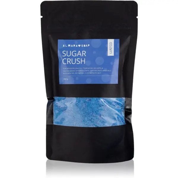 Almara Soap Almara Soap Bath Salt Sugar Crush barvna kopalna sol z vonjem cvetja 180 g