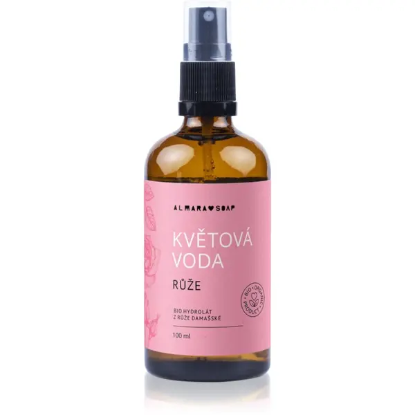 Almara Soap Almara Soap Floral Water Rose voda za obraz za suho in občutljivo kožo 100 ml