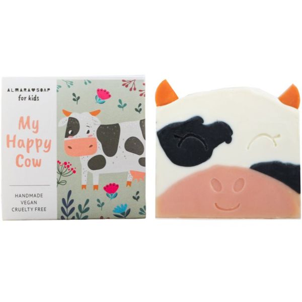 Almara Soap Almara Soap For Kids My Happy Cow ročno izdelano milo za otroke 100 g