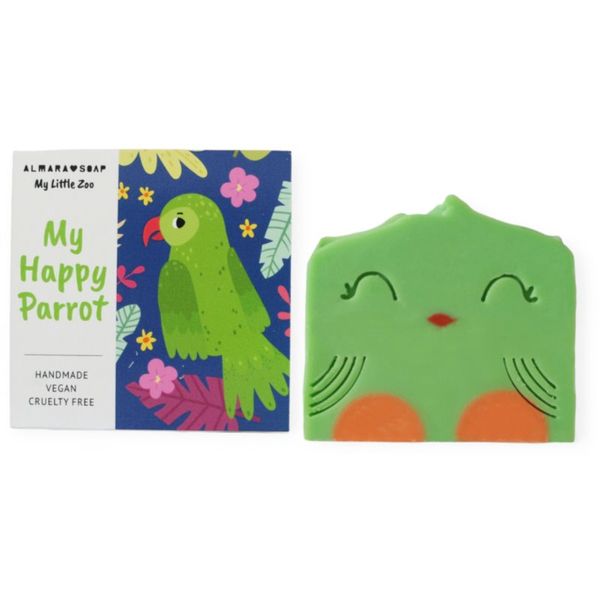 Almara Soap Almara Soap For Kids My Happy Parrot ročno izdelano milo za otroke 100 g