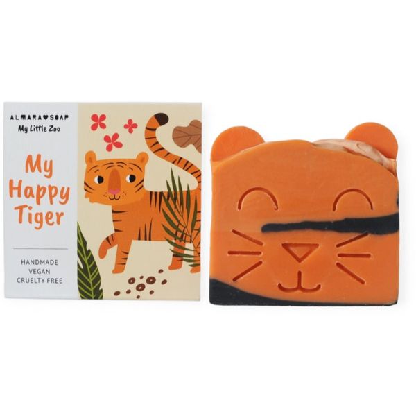 Almara Soap Almara Soap For Kids My Happy Tiger ročno izdelano milo za otroke 100 g