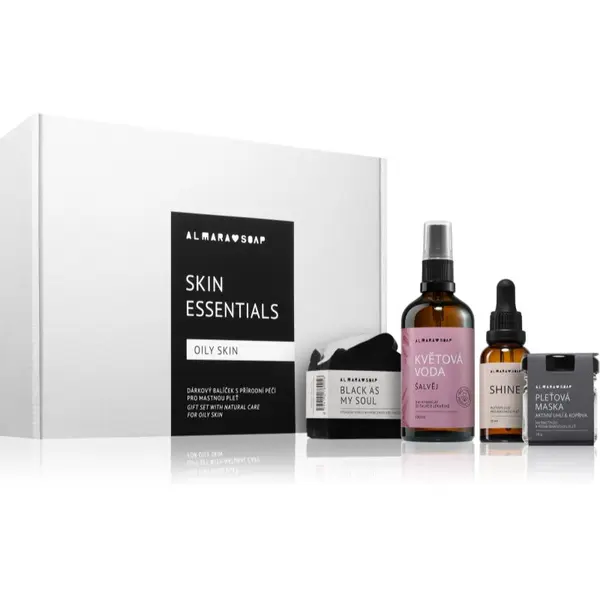 Almara Soap Almara Soap Skin Essentials Oily Skin darilni set za mastno kožo