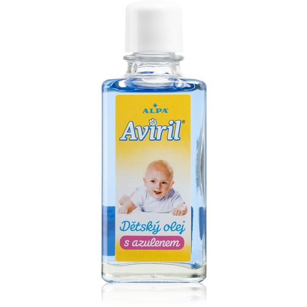 Alpa Alpa Aviril Baby oil with azulene nežno otroško olje za občutljivo kožo 50 ml