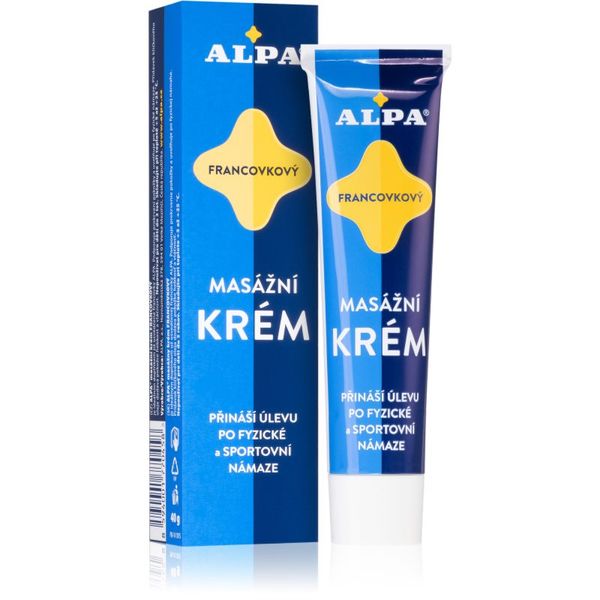 Alpa Alpa Massaging cream france masažna krema za mišice in sklepe 40 g