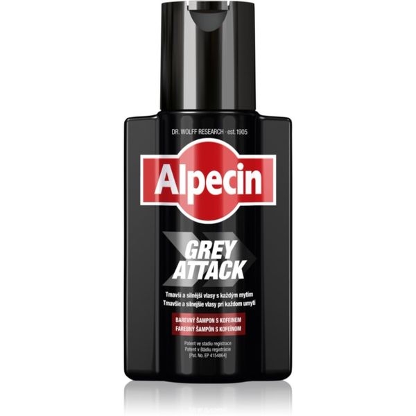 Alpecin Alpecin Grey Attack kofeinski šampon proti sivim lasem za moške 200 ml