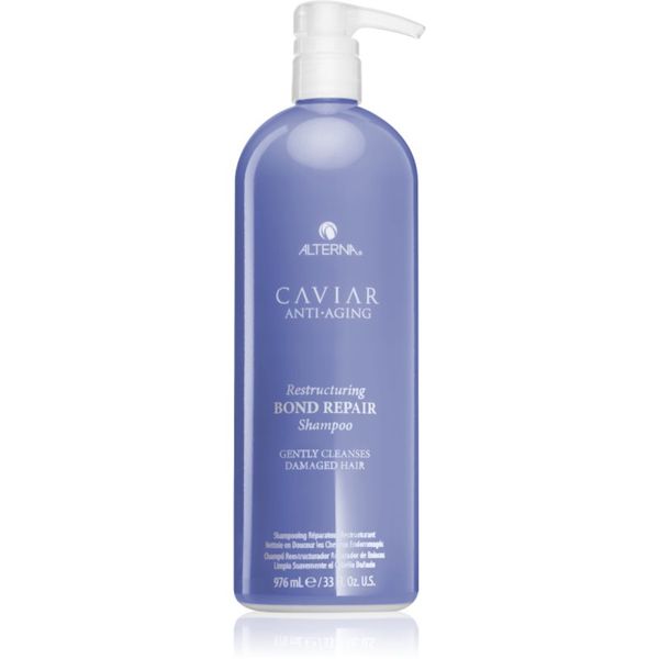Alterna Alterna Caviar Anti-Aging Restructuring Bond Repair obnovitveni šampon za šibke lase 976 ml