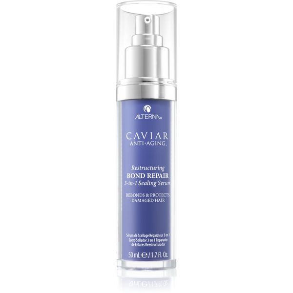 Alterna Alterna Caviar Anti-Aging Restructuring Bond Repair obnovitveni serum za lase za poškodovane in krhke lase 50 ml