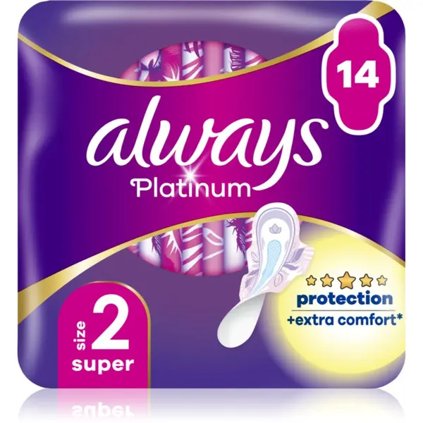 Always Always Platinum Super Size 2 vložki 14 kos