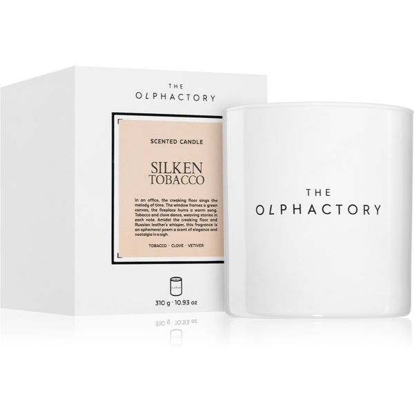 Ambientair Ambientair The Olphactory White Insignia Silken Tobacco dišeča sveča 310 g