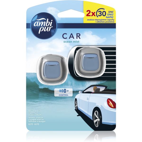 AmbiPur AmbiPur Car Ocean osvežilec zraka za v avto 2x2 ml