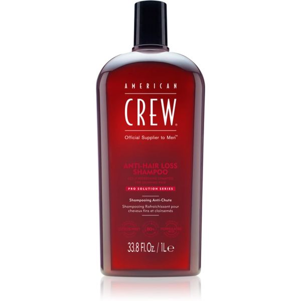 American Crew American Crew Anti-Hairloss Shampoo šampon proti izpadanju las za moške 1000 ml