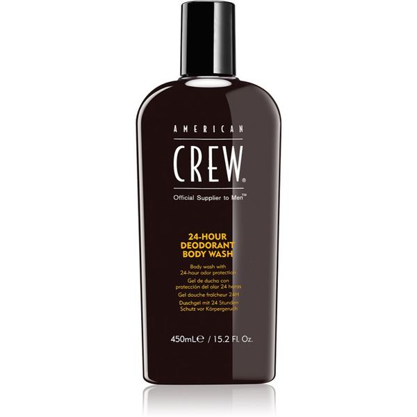 American Crew American Crew Body 24-Hour Deodorant Body Wash gel za prhanje z dezodorantnim učinkom 24 ur 450 ml