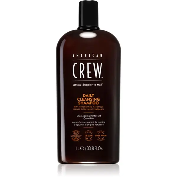 American Crew American Crew Daily Cleansing Shampoo čistilni šampon za moške 1000 ml