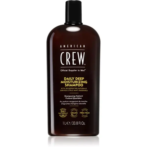 American Crew American Crew Daily Moisturizing Shampoo šampon za dnevno uporabo z vlažilnim učinkom za moške 1000 ml