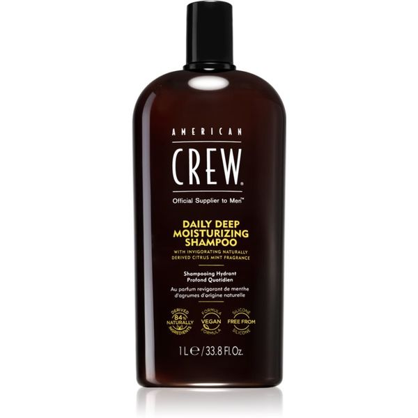American Crew American Crew Daily Moisturizing Shampoo šampon za dnevno uporabo z vlažilnim učinkom za moške 1000 ml