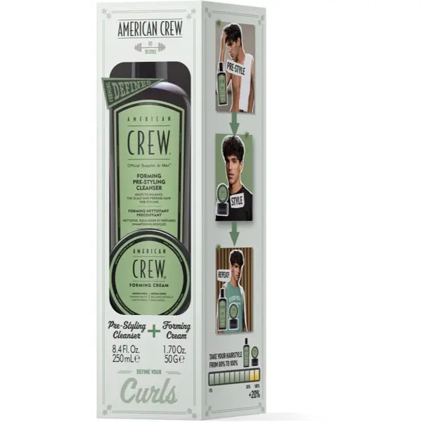 American Crew American Crew Forming Duo - Giftset darilni set za lase za moške